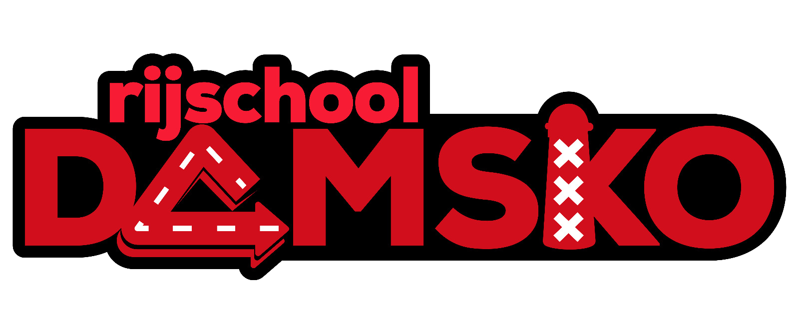 Rijschool Damsko logo
